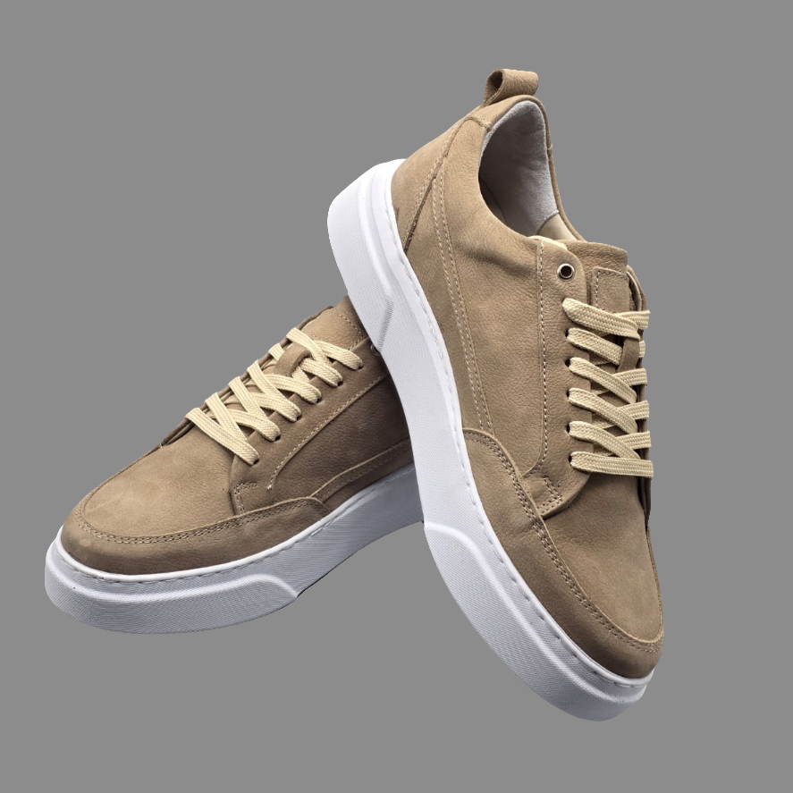 Sneaker Orlando Beige Nubuck