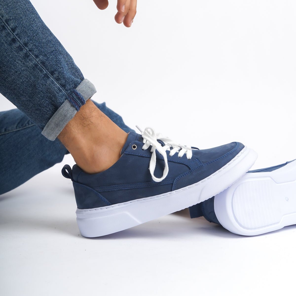 Sneaker Orlando Navy Nubuck