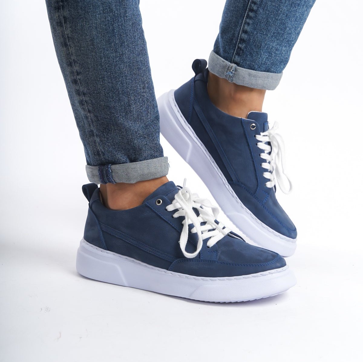 Sneaker Orlando Navy Nubuck