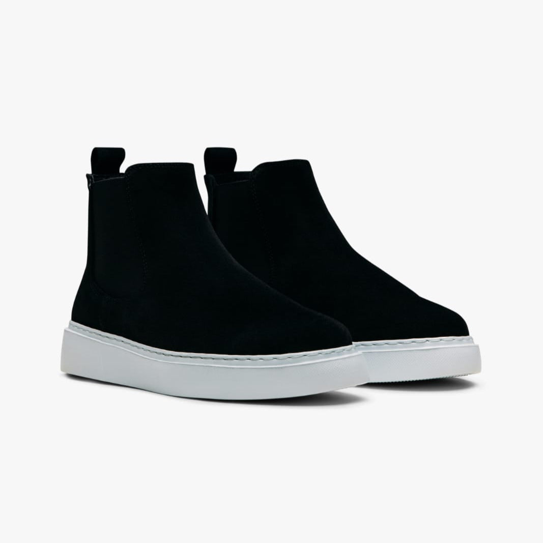 Chelsea Boots Black Suede(Naturel Real Leather) New-Gen Oscar&Djayd's