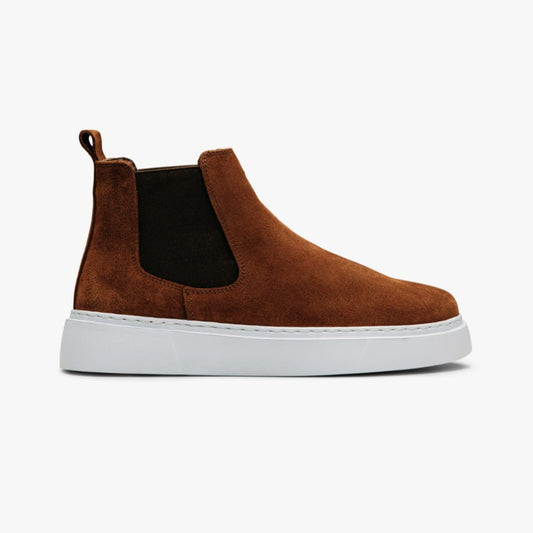 Chelsea Boots Tan Suede