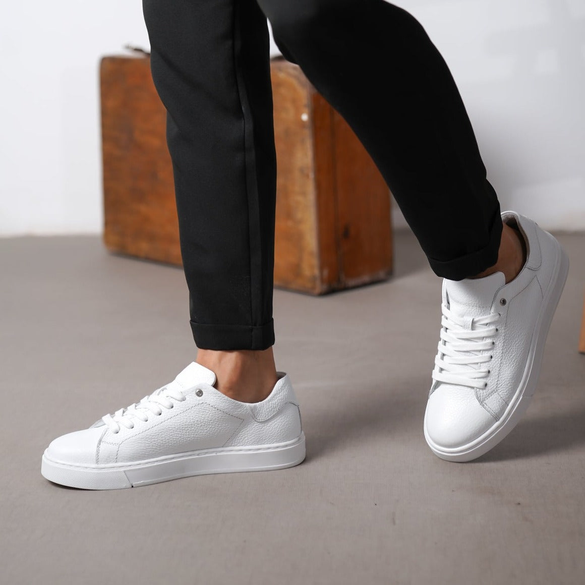 Sneaker White Premium Leather
