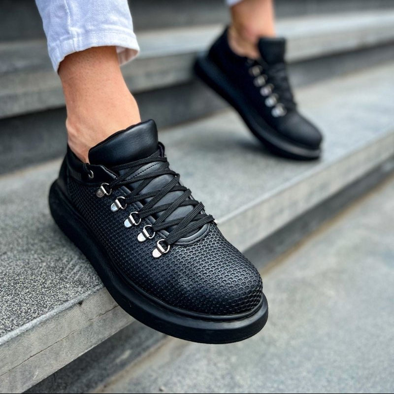 Chekich Sneaker Allblack Favo CH021