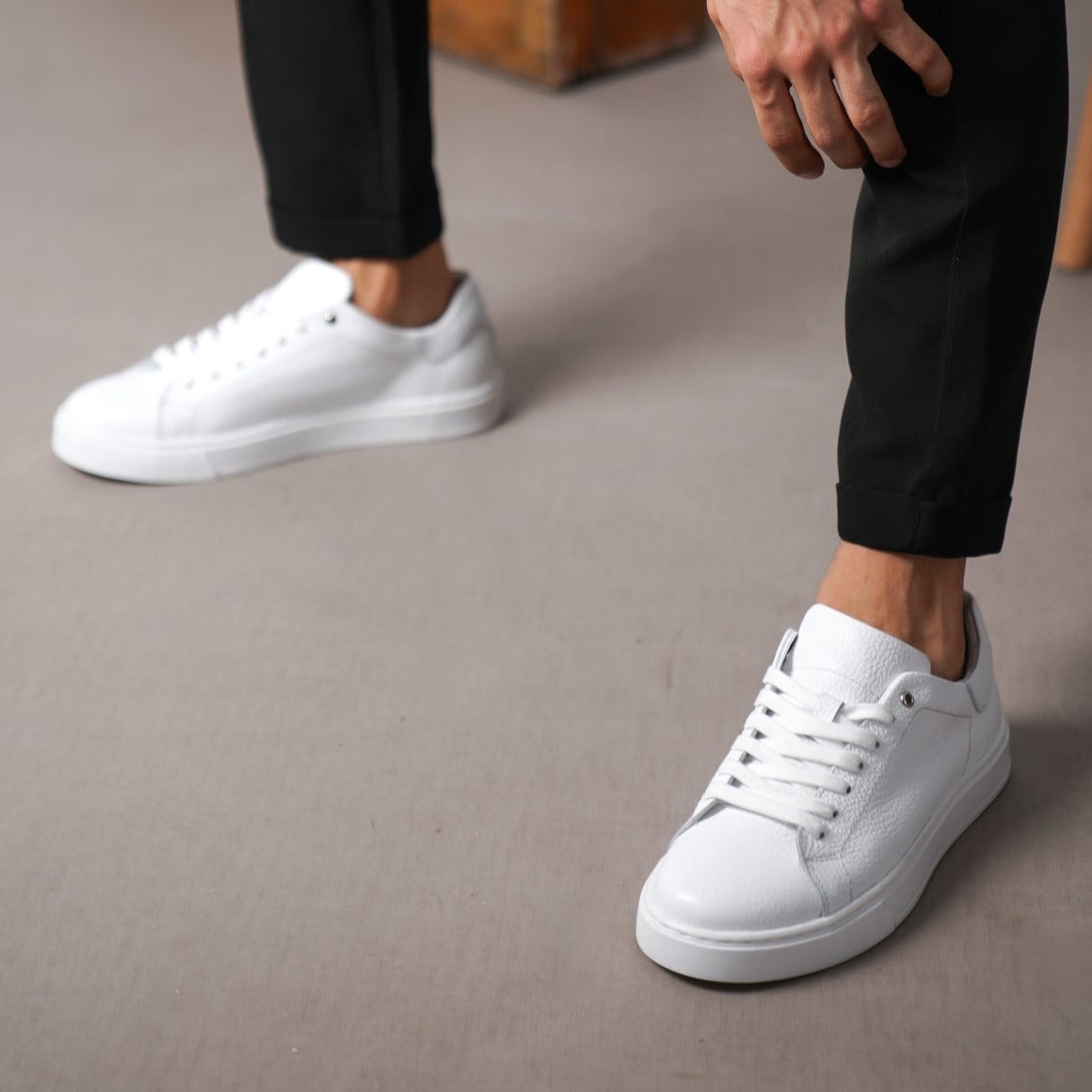 Sneaker White Premium Leather