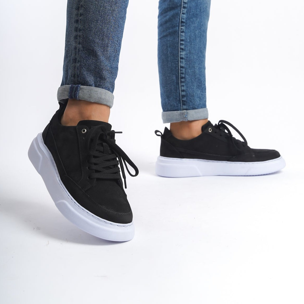 Sneaker Orlando Black Nubuck Oscar&Djayd's
