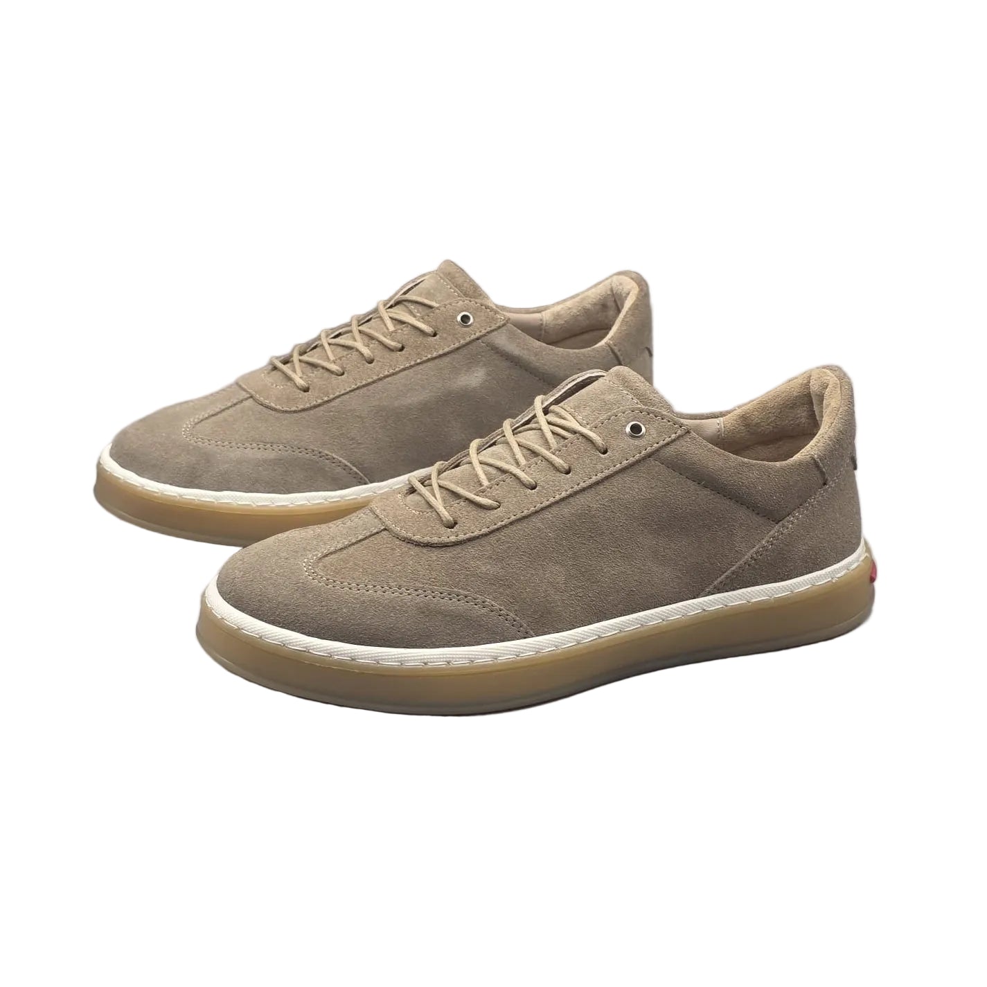 O&D High-Top Nubuck Sneakers Sand