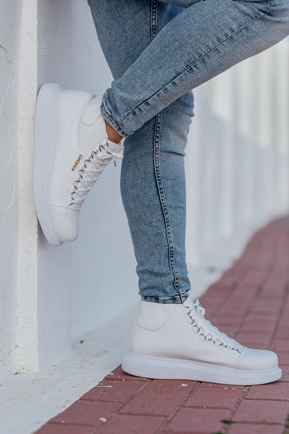 Chekich Men Boots White Roma Ch258