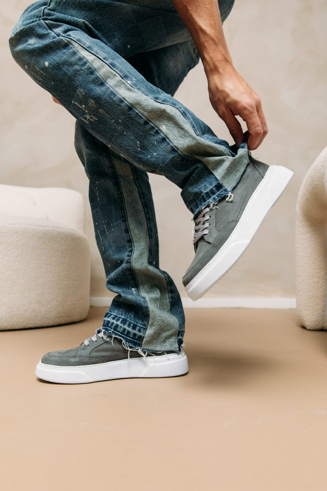 Sneaker Orlando Anthracite Nubuck