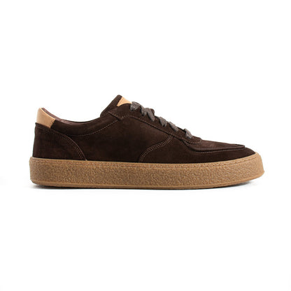 Sneaker Como Suede Coffee Brown