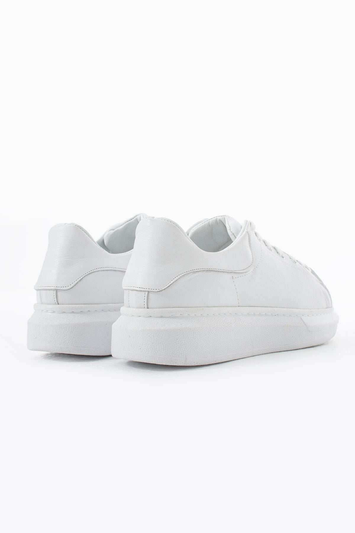 Chunky Sneaker Real Leather AllWhite
